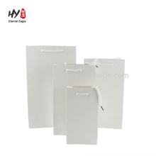 high quality custom wholesale white card paper bag